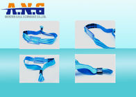 Fabric Woven UHF Rfid tags Event Wristbands Bracelet For Festival Party