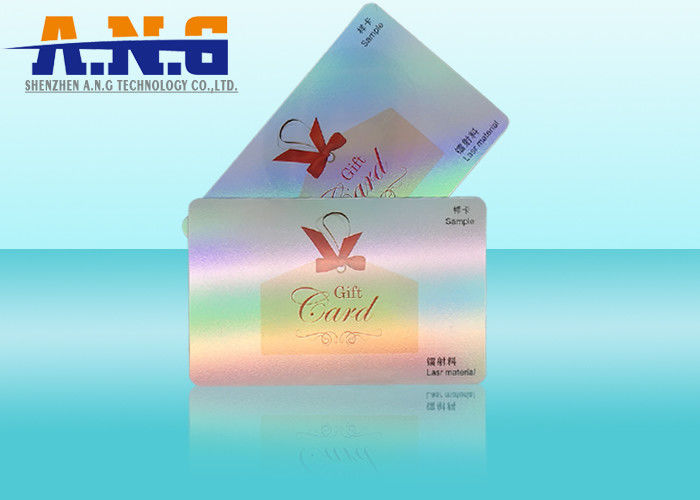 Customize laser PVC RFID smart card / gift rfid business cards programming