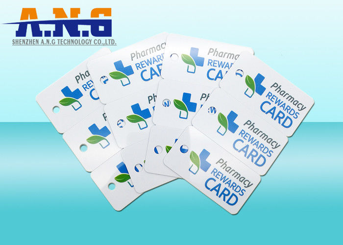 3 Up PVC Combo Vip Business Cards With Barcode For Membership Management