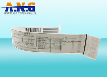 China Paper UHF Rfid Tag , rfid baggage tags For Airport Luggage Management supplier