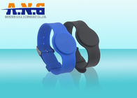 Watch Style Silicone Rfid Enabled Wristbands 125Khz For Swimming Pool
