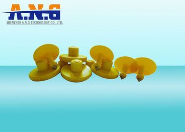8g NFC Passive Hf Rfid Animal Tags Yellow Small With 213 chip