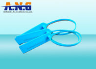 PP HF Passive Rfid Tags , Self Lock Cable Tie Tag Security with Label Mark