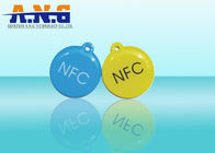 13.56Mhz Round HF Rfid Tag Durable Epoxy NFC Tag NFC Key Tag for pet