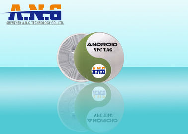 Outdoor customize  2 NFC Sticker Tags 213 On Metal 35*35mm