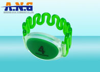 High Temperature Resisted Plastic RFID  SPA Wristband for Access Control