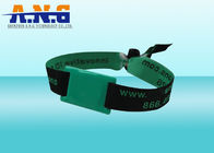 Woven rfid wristband maximizse security and prevents counterfeits