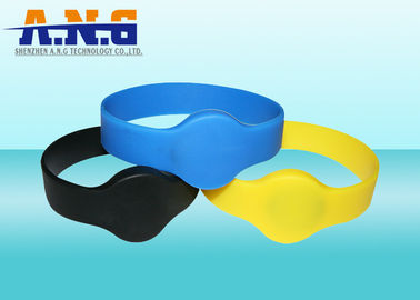 ISO11784 / 5 LF 125Khz rfid wristbands for events , TK4100 chip