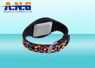 Watch Style Ntag213 Silicone Rfid Wristbands , nfc bracelet for Hotel