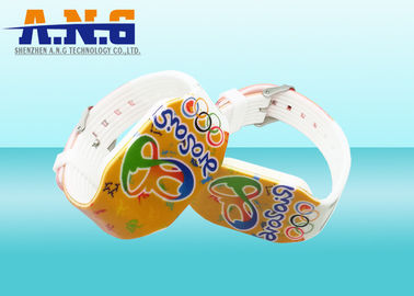 CE  216 Cartoon Logo Rfid Wristbands Watch Access Control