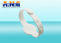 13.56MHz Waterproof Rfid Wristbands , Reusable NFC Wristband For Baby