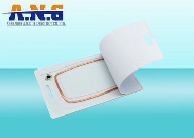 125Khz RFID ABS Clamshell Blank ID Card TK4100 with Serial Number