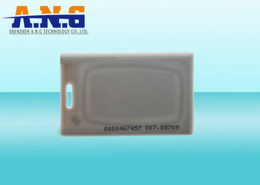 125Khz RFID ABS Clamshell Blank ID Card TK4100 with Serial Number