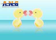 Yellow Epoxy Card Duck Shape , Resin Proximity Tag RFID Contactless Loyalty