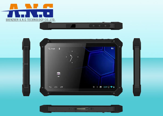 Android 9.0 Portable PDA 10 Inch Industrial IP67 Rugged Fingerprint Barcode Scanner NFC Reader 4G LTE Tablet