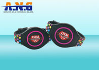Colorful Silicone Rfid Wristbands / Rubber rfid bracelet for events access control
