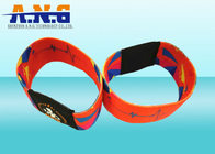 Soft Waterproof Fabric Elastic RFID Wristband NFC Bracelet for Waterpark