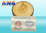Matted Surface Magnetic Stripe Card with QR Code , Silk Screen Printing