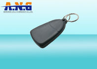 Black Durable RFID Plastic Key Tag / ABS RFID Keychain Tag With Silk Screen Printing