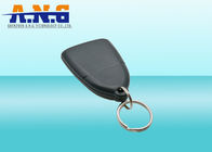 Black Durable RFID Plastic Key Tag / ABS RFID Keychain Tag With Silk Screen Printing