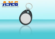 IP 54 Drop it laser engraved EM4200 Rfid Key Fob for time recording , ECO abs