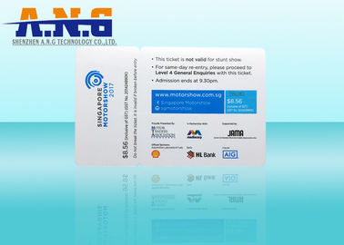 ISO14443A Plastic  EV2 Smart Cards Custom Printing 13.56Mhz