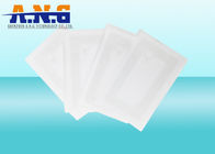 PVC HF RFID TAGS / NTAG216 86*54MM rectangle White Film Face Stickers