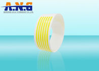 Paper RFID Wristbands / Waterproof RFID Concert Wristbands Color Customized