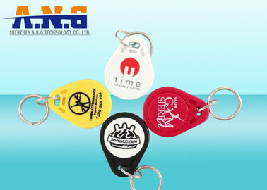 Eco - Friendly 125KHz RFID Key Fob IP 64 Waterproof , ABS Material Rfid Key Tag