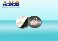 Plastic Coin Token Programmable Rfid Tags With 3M Adhesives,13.56Mhz Frequency