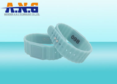 Concert rfid wristbands frequency / Smart Rewearable eco-friendly Silicone RFID bracelets