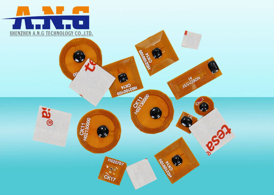 Heat-Resistance Flexible 4X4mm Dia 5mm 6mm 8mm Mini Size FPC NFC Tag