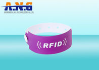 Paper Tyvek RFID wristbands rfid enabled wristbands 860-960mhz