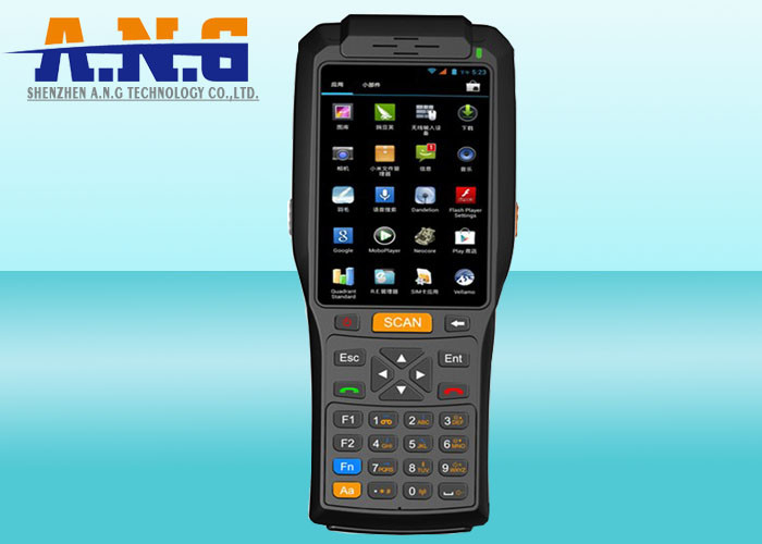IP68 4G WIFI Bluetooth Android 5.1 Handheld PDA NFC Reader POS Terminal 58mm Printer