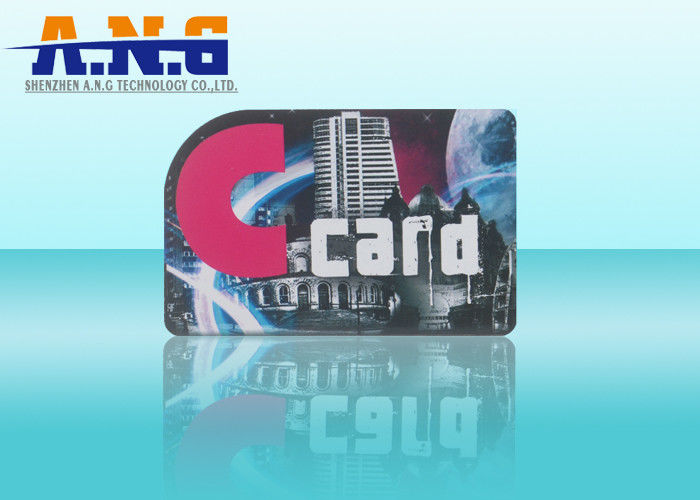 T5577 Hotel Key Contactless Smart Card / Passive Rfid Card With Magnetic Stripe