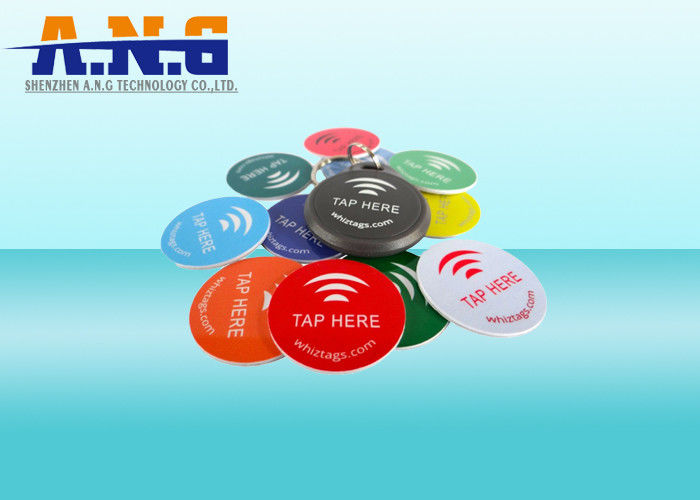 Gift Pvc Programming Nfc Tags 25mm Durable And Water Resistant