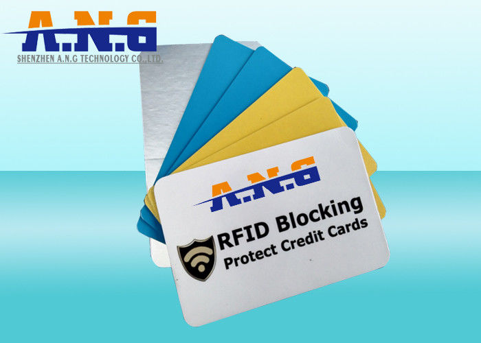 Printed  Wallet Blocking Rfid Smart Card Protectors high Security