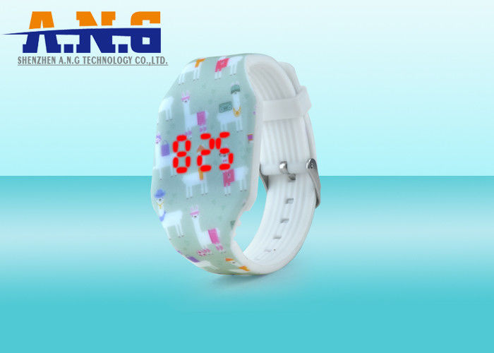 Passive 13.56mhz smart Rfid Wristbands for Music festival , Logo printing
