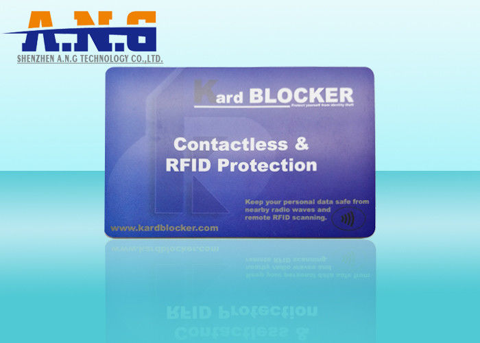 High Security Plastic RFID Access Card CMYK With Reading Range 2cm - 10cm