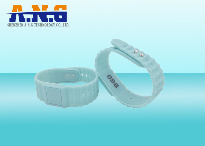 Concert rfid wristbands frequency / Smart Rewearable eco-friendly Silicone RFID bracelets