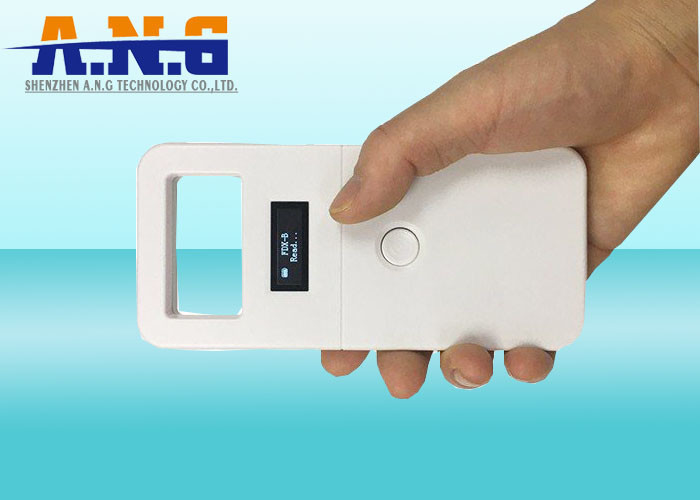 Enhanced Bluetooth RFID Animal ID Reader Microchip Scanner 134.2kHz Fdx-B Applicator