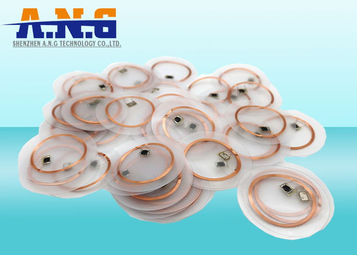 Thin Transparent RFID Tag 13.56Mhz HF NFC label mulit size for choose