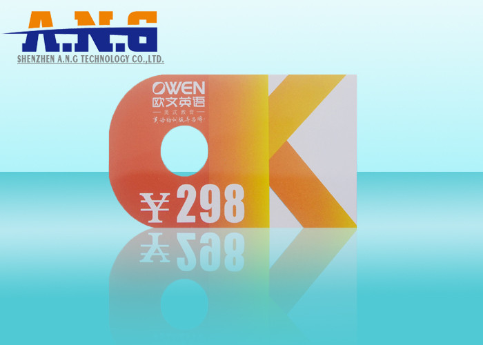 Pvc Card Shape Irregular Shape Custom PVC Card / PVC Gift Card Plastic For Commemorative