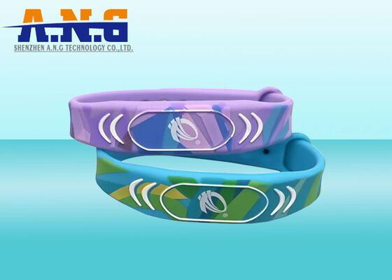 Soft Skin-Friendly Silicone RFID Bracelet for SPA or Event Access Control